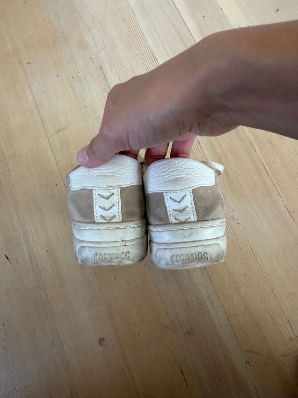 Soludos Tan Suede Platform Ibiza Sneaker